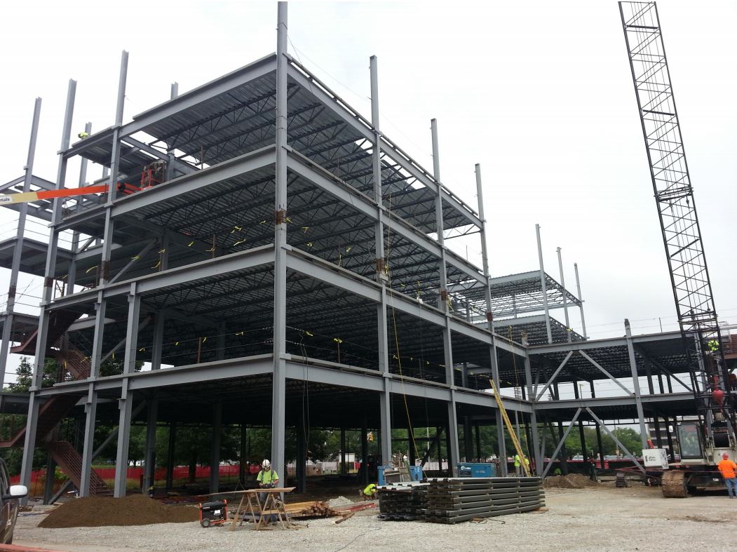 IUPUI University Hall - In Construction