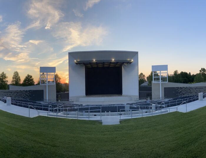 Amphitheater at White River | Indiana Steel Fabricating